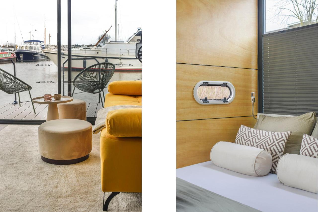 Cosy Tiny Houseboats Near Beach And Restaurants By Weltevreden Experience Zeewolde Exterior photo