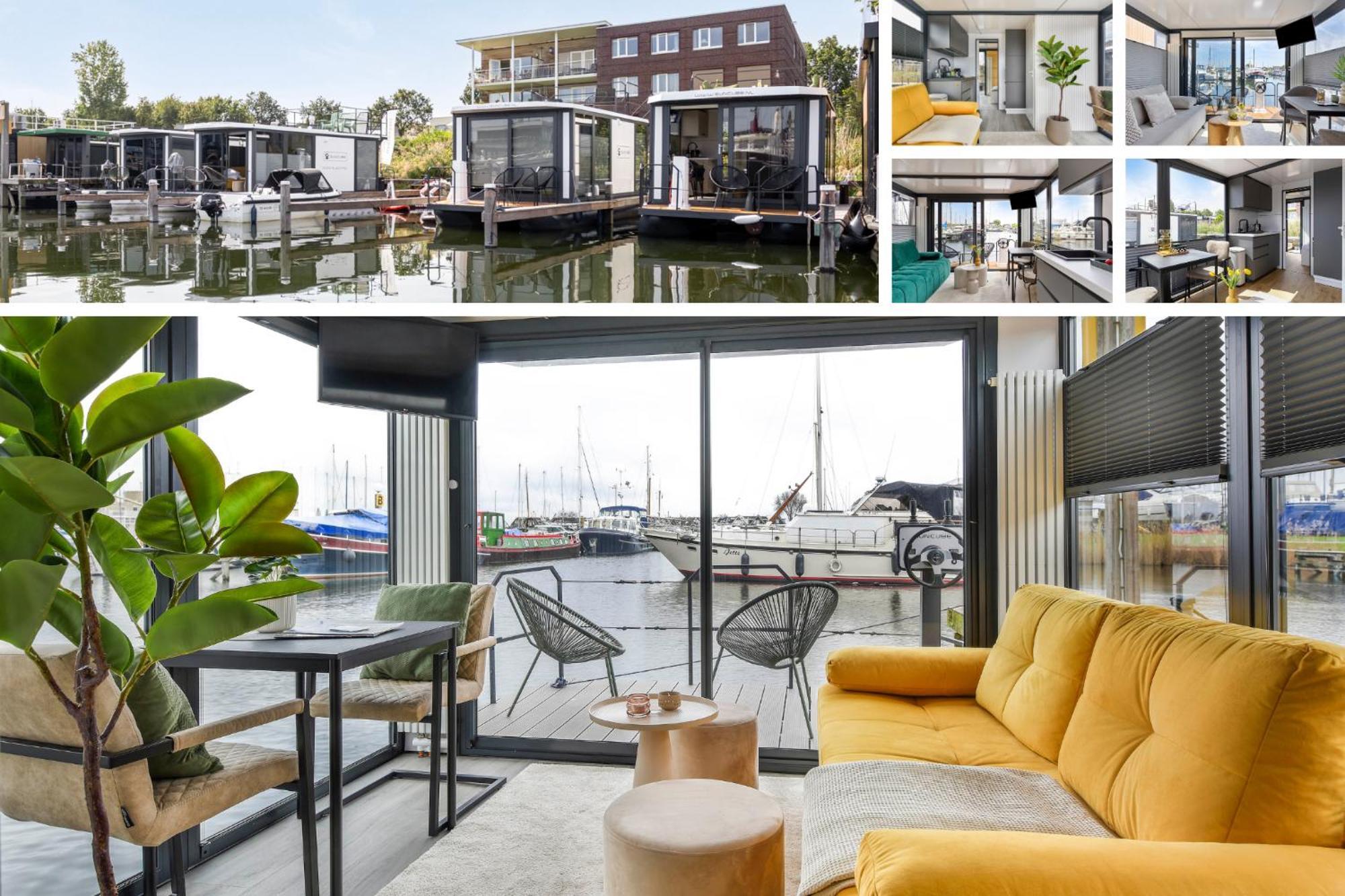 Cosy Tiny Houseboats Near Beach And Restaurants By Weltevreden Experience Zeewolde Exterior photo